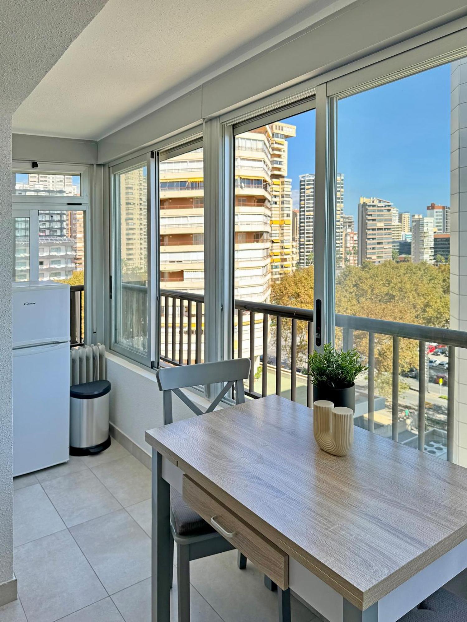 Precioso Estudio Frente La Playa Benidorm Zewnętrze zdjęcie
